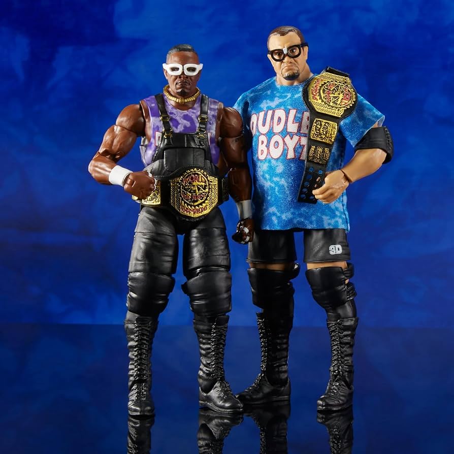 WWE Dudley Boyzフィギュアセット Dudley Boyz (Blue Camo) - WWE Ultimate Edition 2-Pack